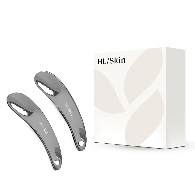 Σπάτουλες Περιποίησης Προσώπου HL/Skin (σετ 2 τεμαχίων)